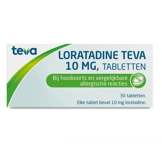 Loratadine TEVA 10 mg, 30 tabletten