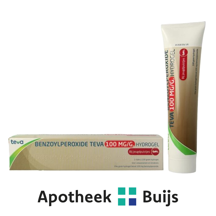 Benzoylperoxide Teva 100 mg/g hydrogel