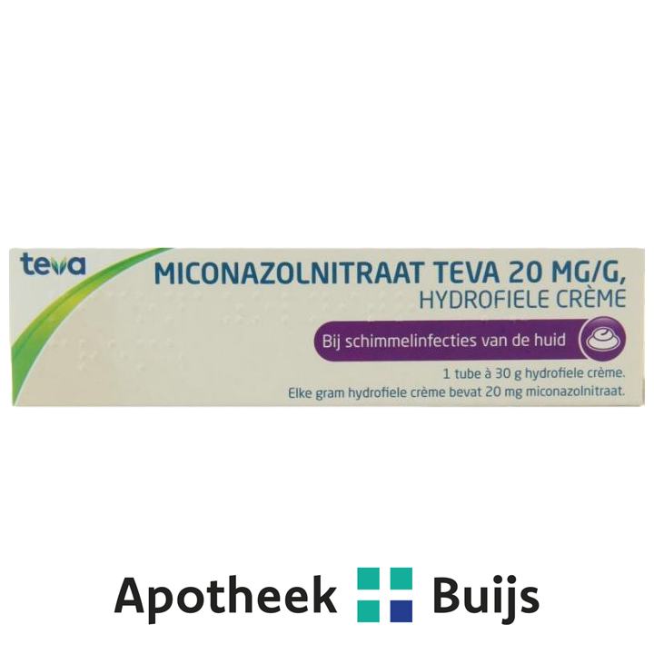 Miconazol Teva 20 mg/g crème